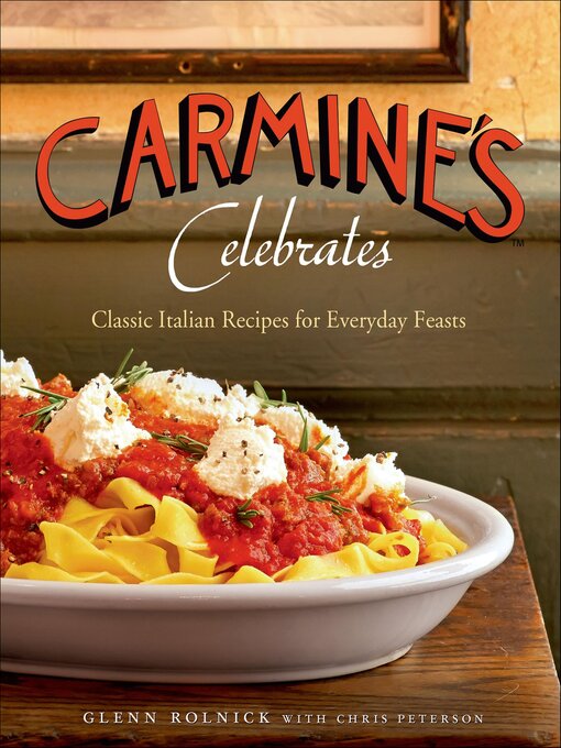Cover image for Carmine's Celebrates